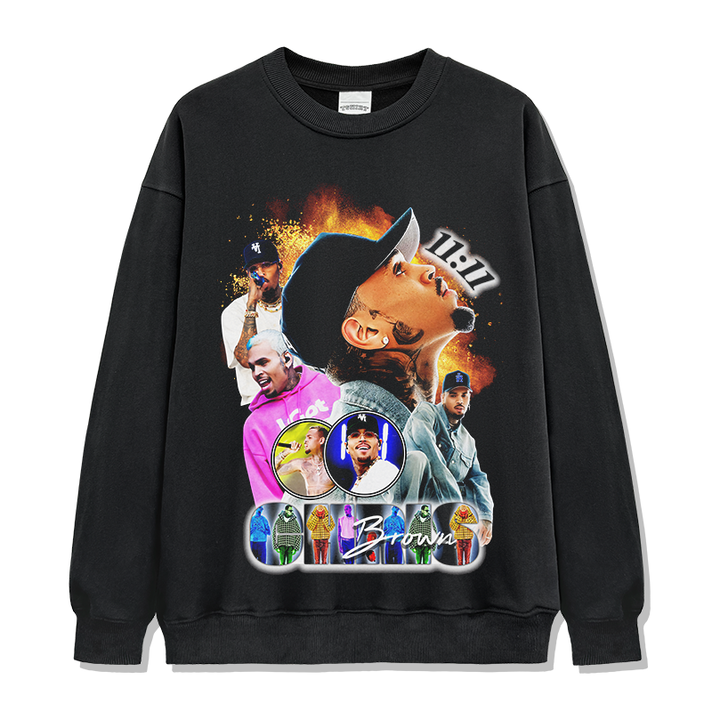 Chris Brown Sweatshirt Style005 T-Shirts, Hoodie | CoreVibeTees.com (Image 1)