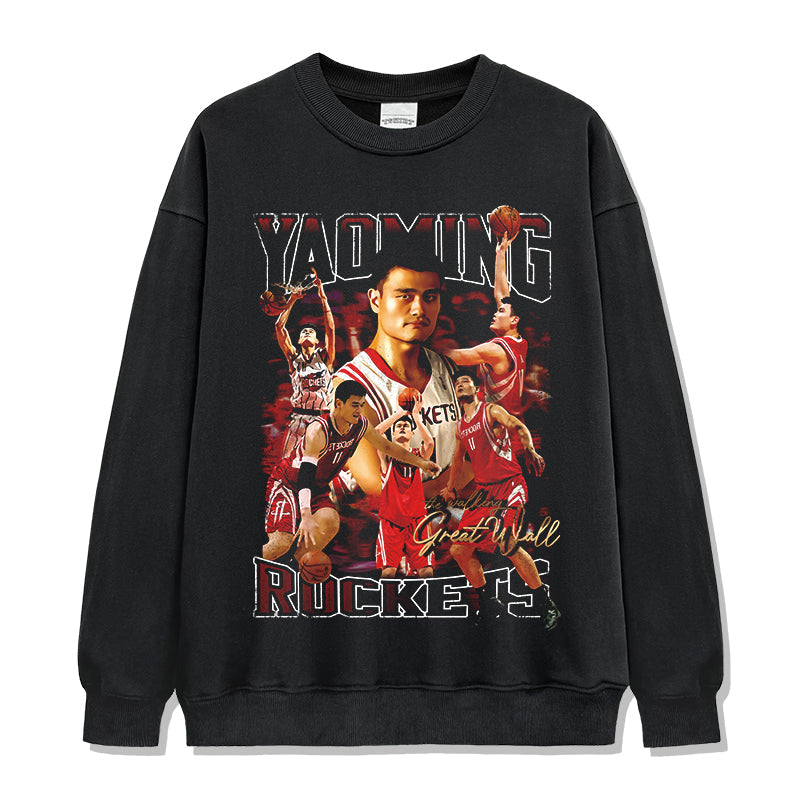Yao Ming Sweatshirt NBA T-Shirts, Hoodie | CoreVibeTees.com (Image 1)