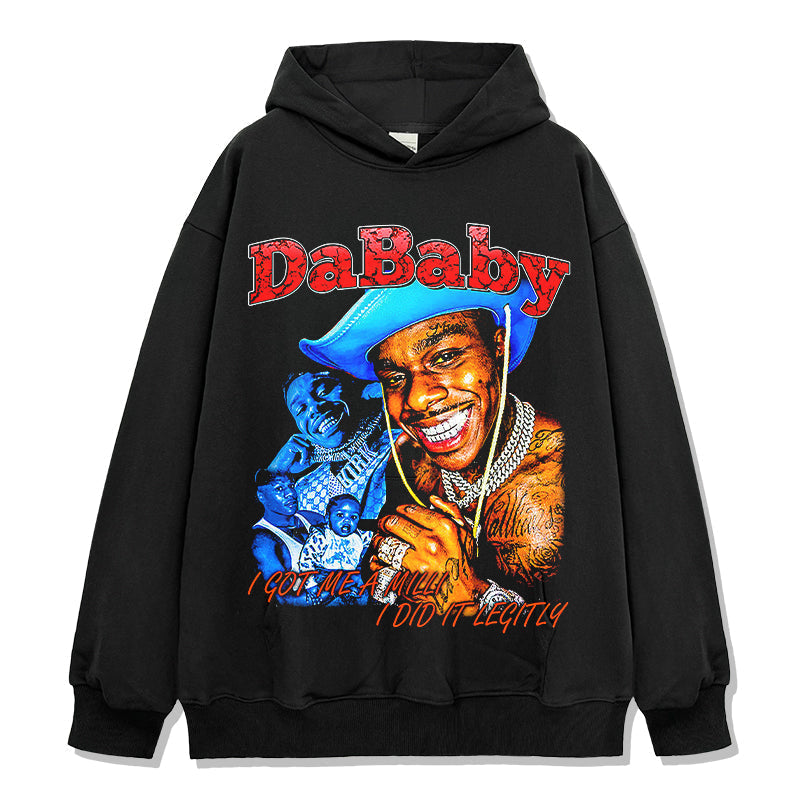 I Got A Milli I Did It Legitly By DaBaby Hoodie T-Shirts, Sweatshirt | CoreVibeTees.com (Image 1)