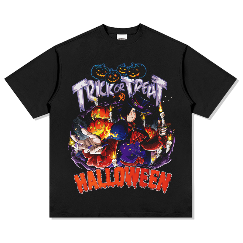Halloween Trick or Treat "Anime" TEE Hoodie, Sweatshirt | CoreVibeTees.com (Image 1)