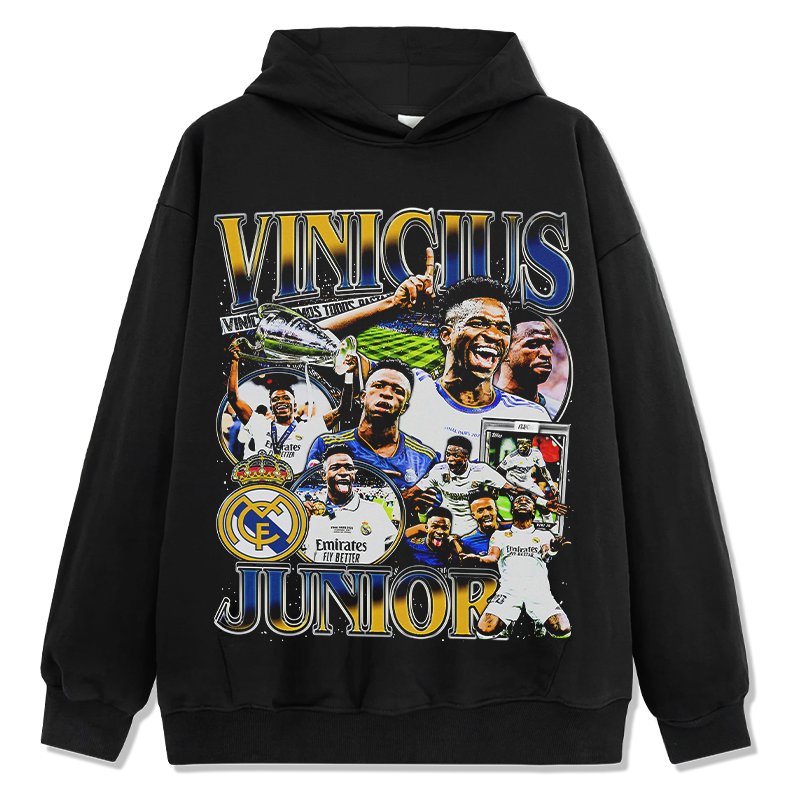Vinicius Junior Hoodie T-Shirts, Sweatshirt | CoreVibeTees.com (Image 1)