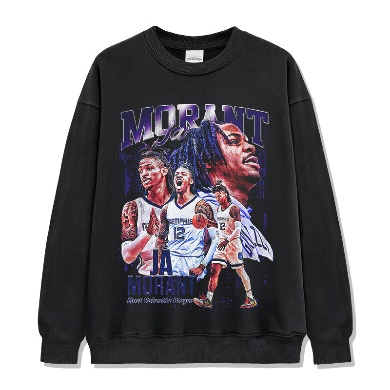 Ja Morant Sweatshirt NBA Style006 T-Shirts, Hoodie | CoreVibeTees.com (Image 1)