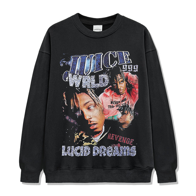 Lucid Dreams By Juice Wrld Sweatshirt Style001 T-Shirts, Hoodie | CoreVibeTees.com (Image 1)