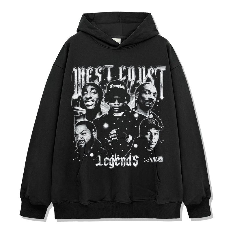 West Coast Legends Hoodie T-Shirts, Sweatshirt | CoreVibeTees.com (Image 1)