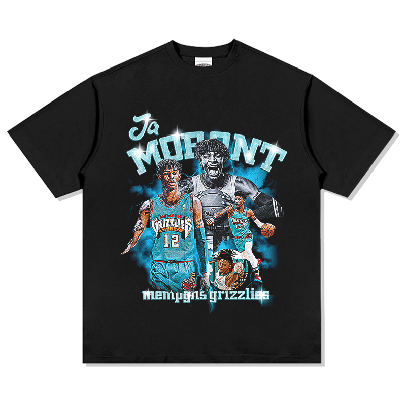 Ja Morant TEE NBA Style008 Hoodie, Sweatshirt | CoreVibeTees.com (Image 1)