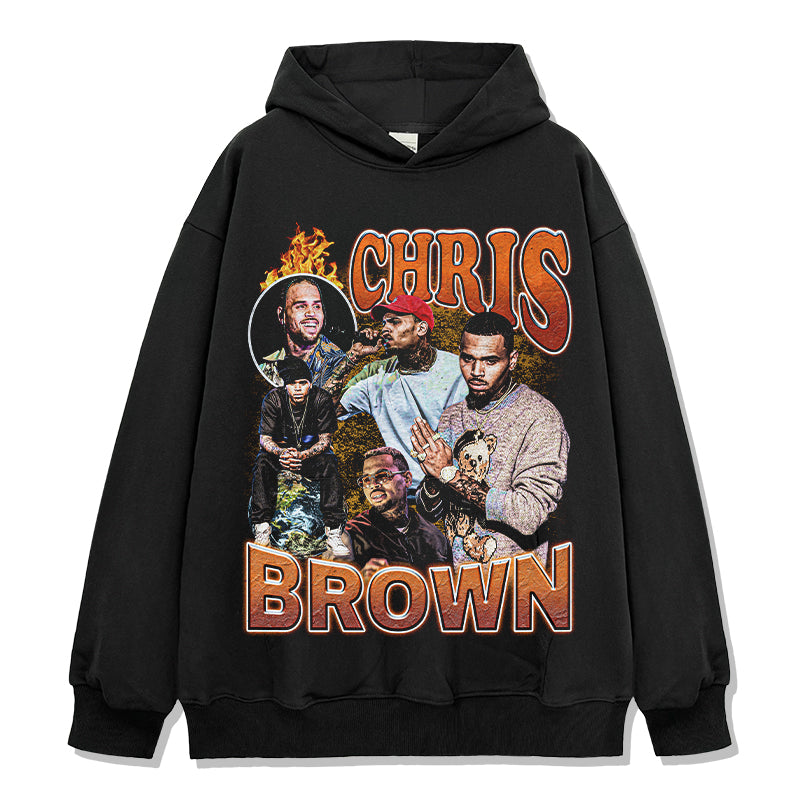 Chris Brown Hoodie Style002 T-Shirts, Sweatshirt | CoreVibeTees.com (Image 1)