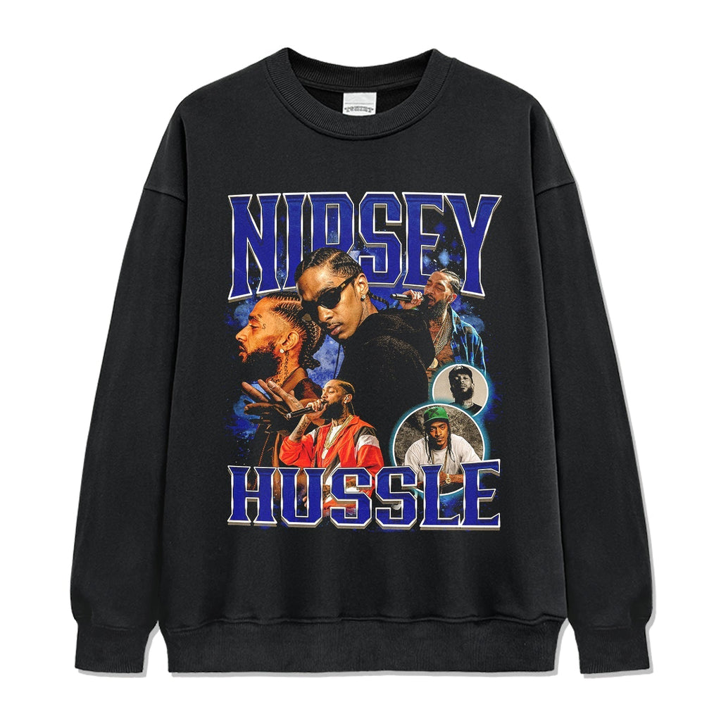 Nipsey Hussle Sweatshirt Style005 T-Shirts, Hoodie | CoreVibeTees.com (Image 1)