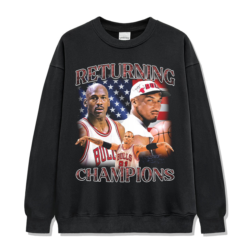 Scottie Pippen Sweatshirt NBA T-Shirts, Hoodie | CoreVibeTees.com (Image 1)