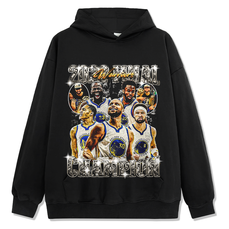 Warriors Championship HOODIE NBA T-Shirts, Sweatshirt | CoreVibeTees.com (Image 1)
