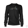 Heartbeat Cat Lover Long Sleeve