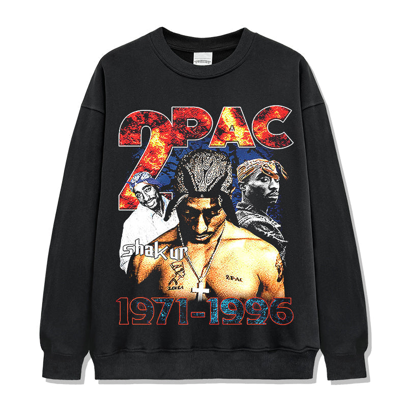 Tupac Shakur Sweatshirt Style027 T-Shirts, Hoodie | CoreVibeTees.com (Image 1)
