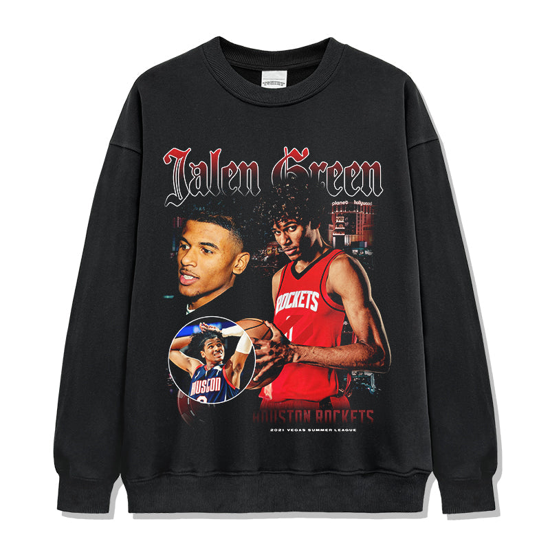 Jalen Green Sweatshirt NBA T-Shirts, Hoodie | CoreVibeTees.com (Image 1)