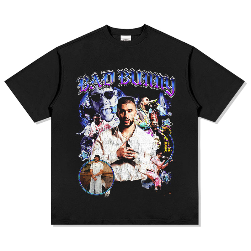 Bad Bunny TEE Style001 Hoodie, Sweatshirt | CoreVibeTees.com (Image 1)