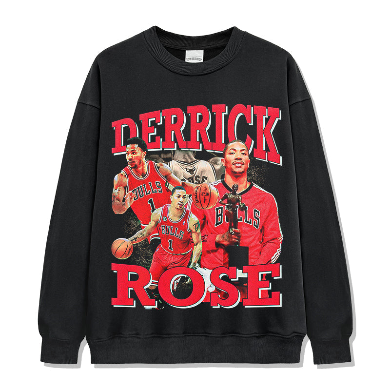 Derrick Rose Sweatshirt NBA 2024 Style002 T-Shirts, Hoodie | CoreVibeTees.com (Image 1)