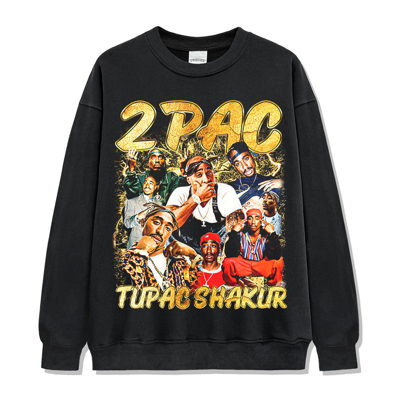 Tupac Shakur Sweatshirt Style021 T-Shirts, Hoodie | CoreVibeTees.com (Image 1)