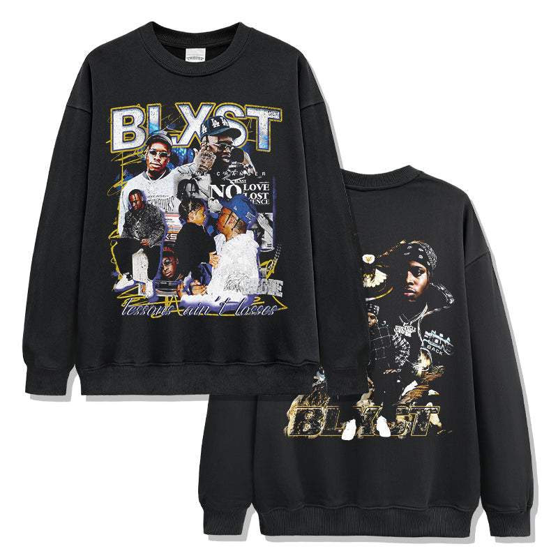 Lessons Ain't Losses By Blxst Sweatshirt T-Shirts, Hoodie | CoreVibeTees.com (Image 1)