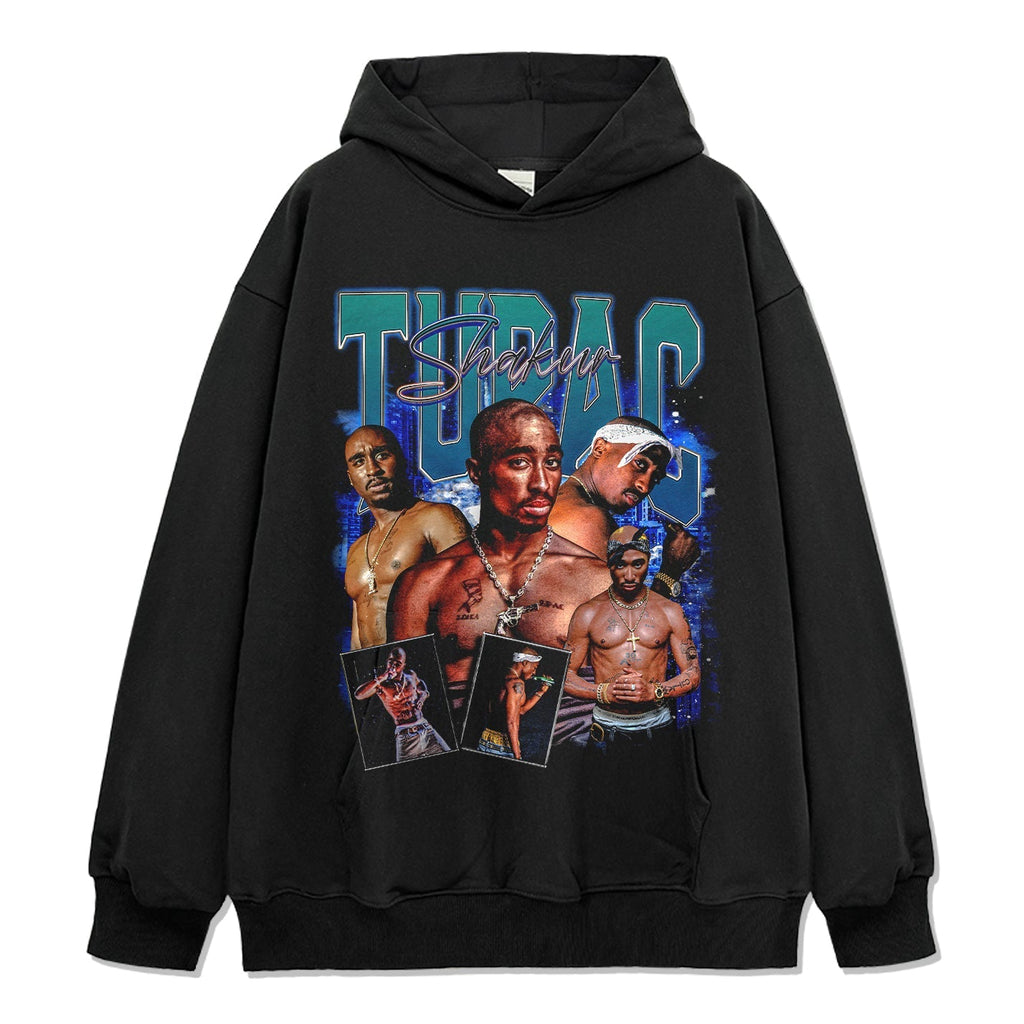 Tupac Shakur Hoodie Style005 T-Shirts, Sweatshirt | CoreVibeTees.com (Image 1)