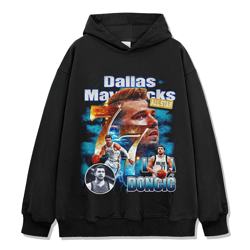 Luka Doncic HOODIE NBA T-Shirts, Sweatshirt | CoreVibeTees.com (Image 1)