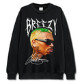 Breezy Chris Brown Signature Sweatshirt T-Shirts, Hoodie | CoreVibeTees.com (Image 1)