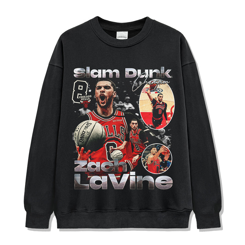 Zach Lavine Sweatshirt NBA T-Shirts, Hoodie | CoreVibeTees.com (Image 1)