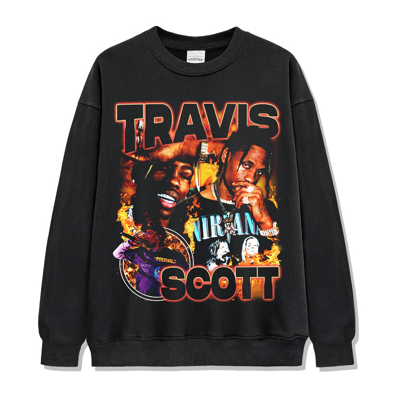Travis Scott Sweatshirt Style006 T-Shirts, Hoodie | CoreVibeTees.com (Image 1)