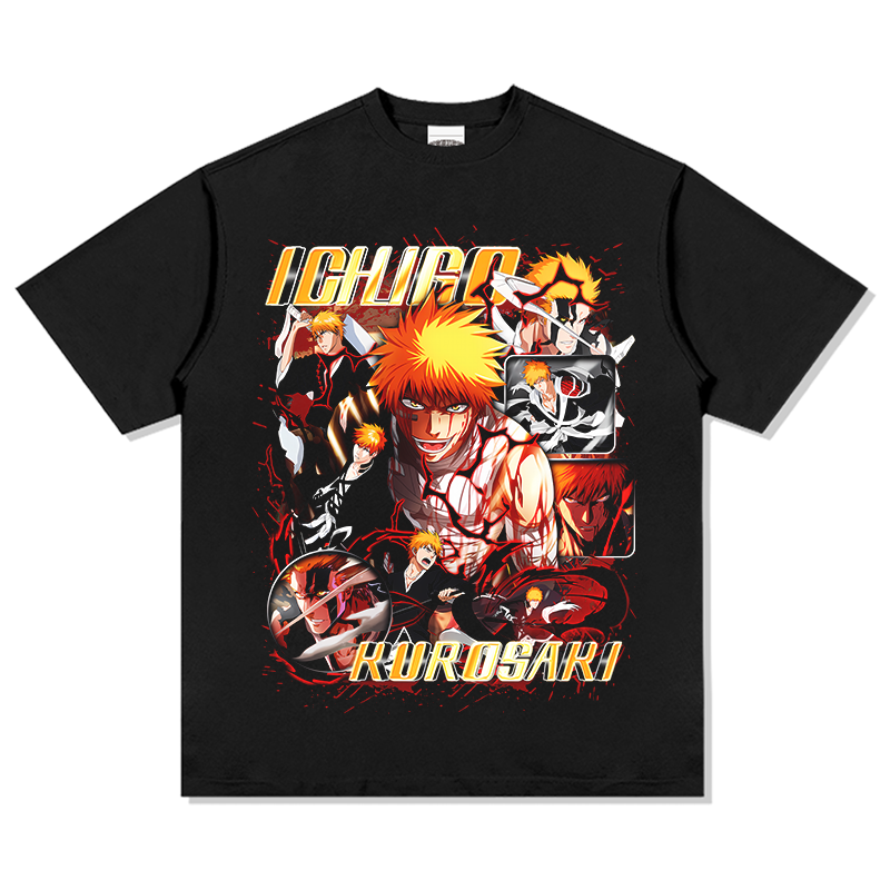 Ichigo Kurosaki Bleach "Anime" TEE Hoodie, Sweatshirt | CoreVibeTees.com (Image 1)