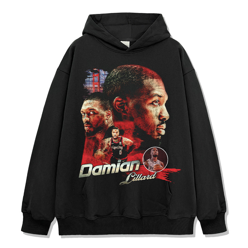 Damian Cillard HOODIE NBA T-Shirts, Sweatshirt | CoreVibeTees.com (Image 1)