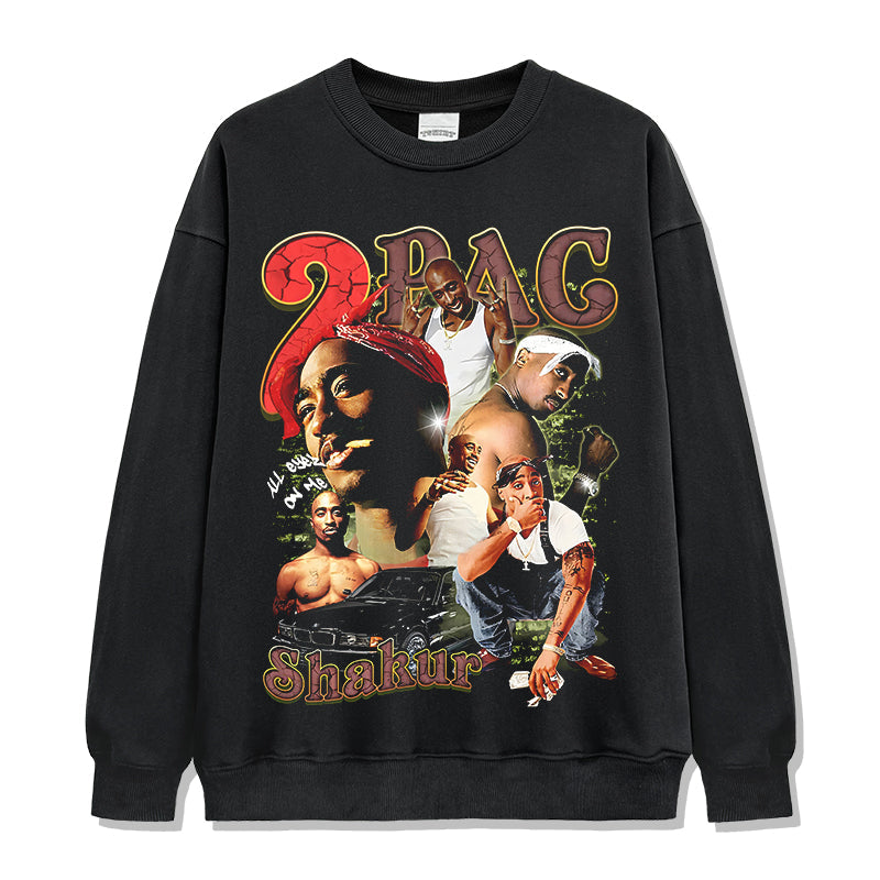 Tupac Shakur Sweatshirt Style020 T-Shirts, Hoodie | CoreVibeTees.com (Image 1)