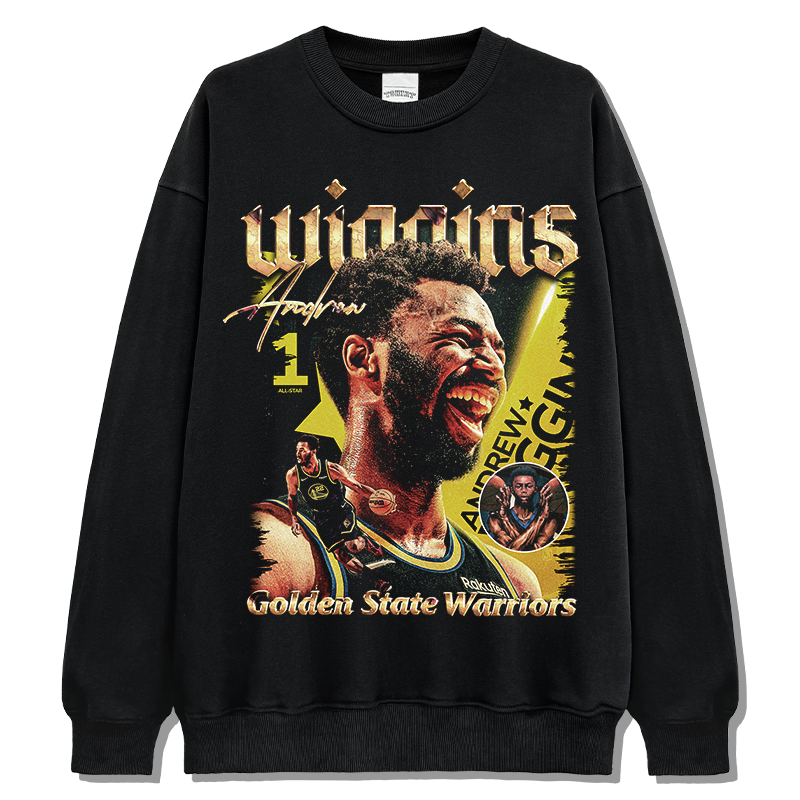 Andrew Wiggins Sweatshirt NBA T-Shirts, Hoodie | CoreVibeTees.com (Image 1)