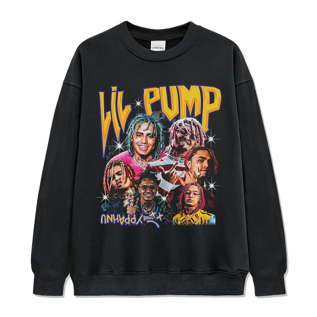 UNHAPPY By Lil Pump Sweatshirt T-Shirts, Hoodie | CoreVibeTees.com (Image 1)