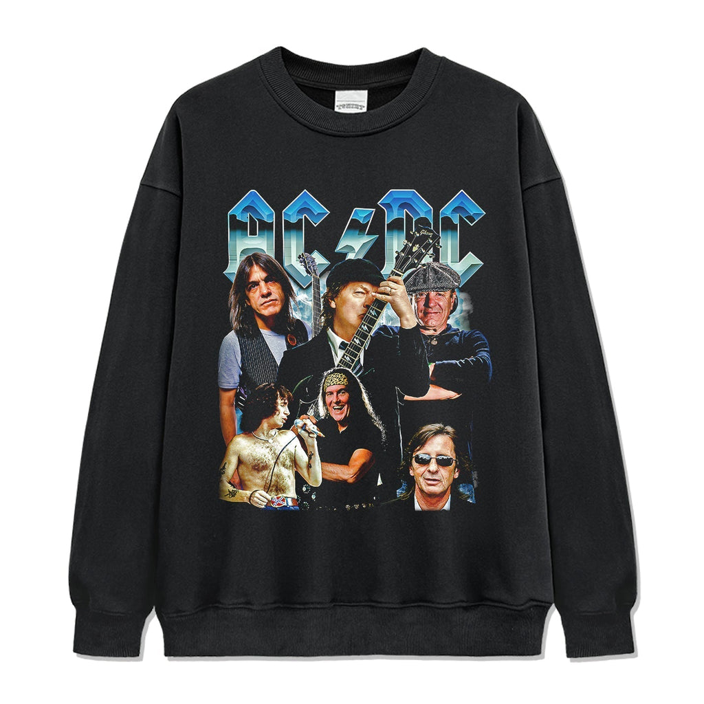 AC DC Sweatshirt T-Shirts, Hoodie | CoreVibeTees.com (Image 1)