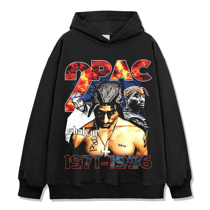 Tupac Shakur Hoodie Style027 T-Shirts, Sweatshirt | CoreVibeTees.com (Image 1)