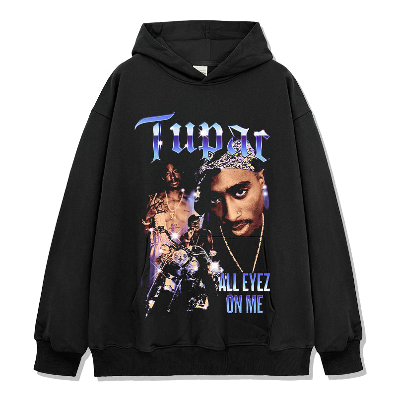 All Eyez On Me By Tupac Shakur Hoodie Style002 T-Shirts, Sweatshirt | CoreVibeTees.com (Image 1)