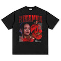 Rihanna Signature Tee Hoodie, Sweatshirt | CoreVibeTees.com (Image 1)
