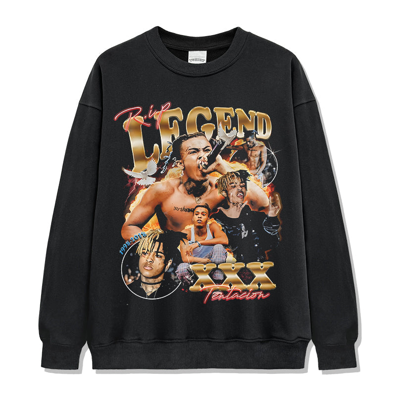 Legend By XXXTentacion Sweatshirt T-Shirts, Hoodie | CoreVibeTees.com (Image 1)