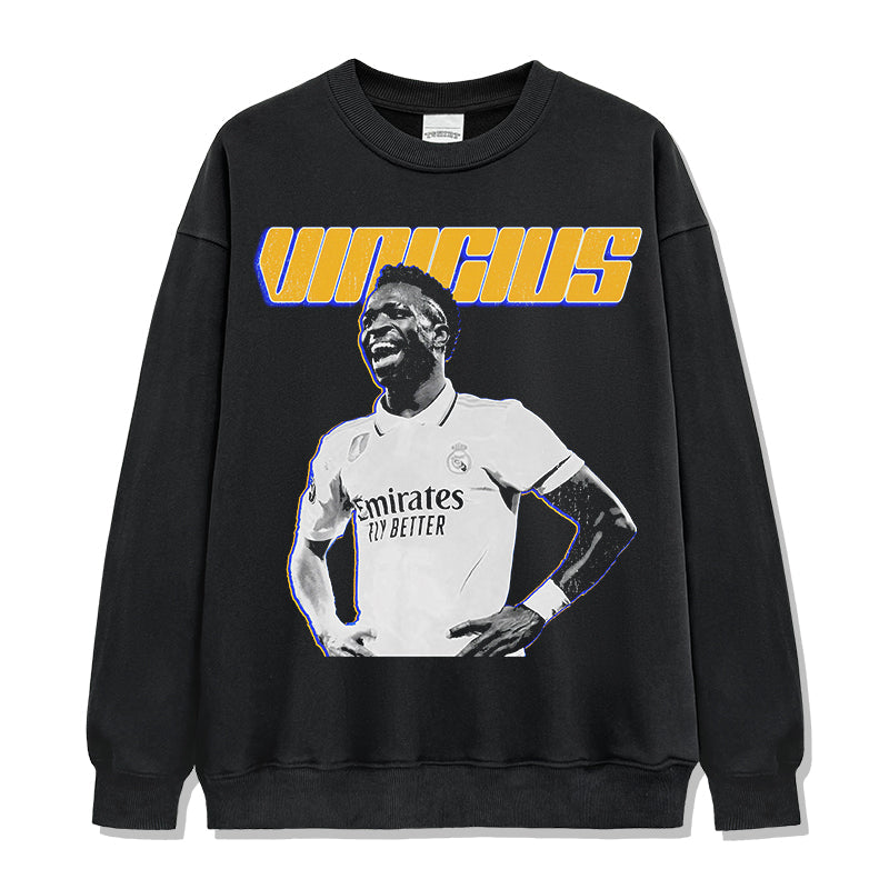 Vinicius Junior Sweatshirt Style001 T-Shirts, Hoodie | CoreVibeTees.com (Image 1)