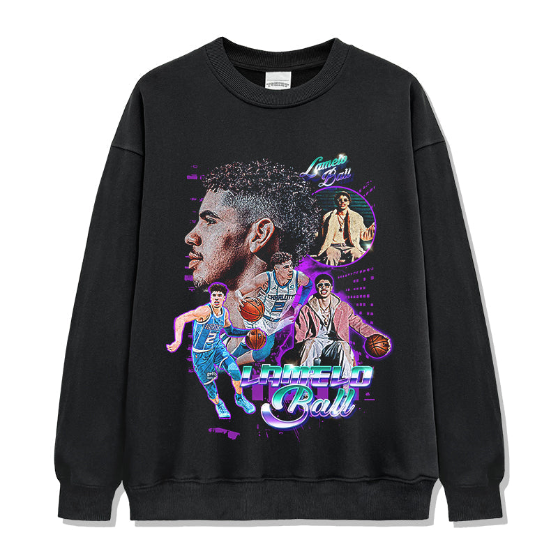 Lamelo Ball Sweatshirt NBA T-Shirts, Hoodie | CoreVibeTees.com (Image 1)