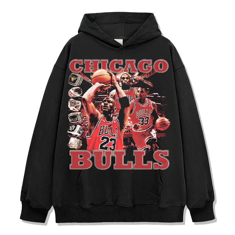 Chicago Bulls HOODIE NBA 2024 Style002 T-Shirts, Sweatshirt | CoreVibeTees.com (Image 1)