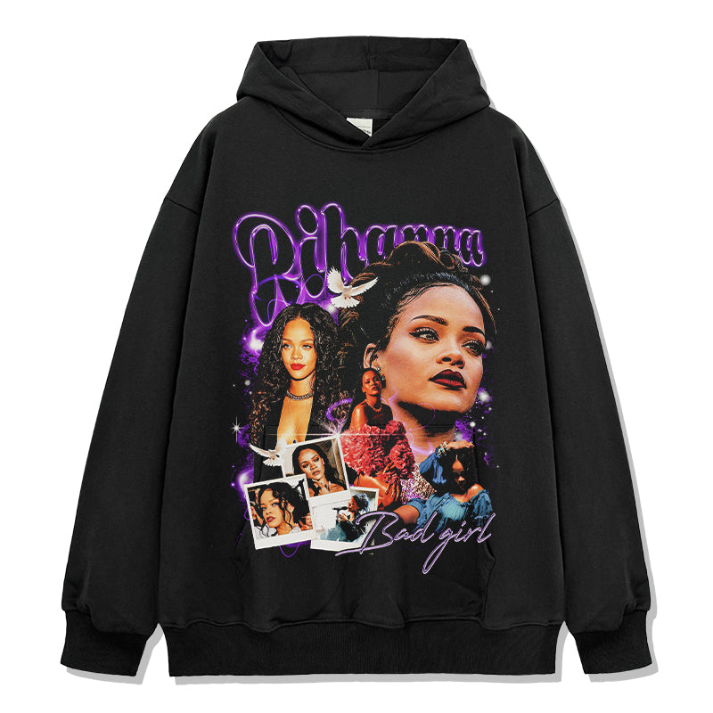 Bad Girl By Rihanna Hoodie Style001 T-Shirts, Sweatshirt | CoreVibeTees.com (Image 1)
