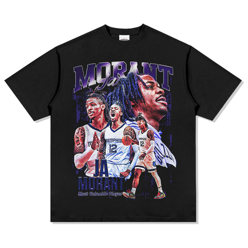 Ja Morant TEE NBA Style006 Hoodie, Sweatshirt | CoreVibeTees.com (Image 1)
