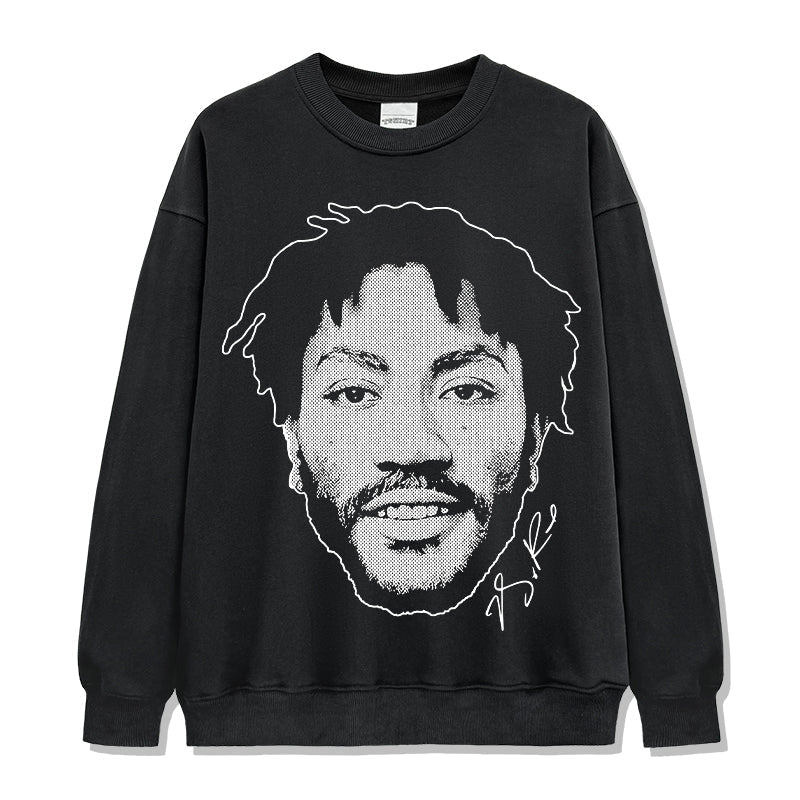 Derrick Rose SIGNATURE Sweatshirt NBA T-Shirts, Hoodie | CoreVibeTees.com (Image 1)