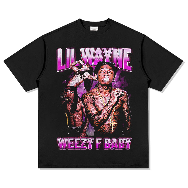Weezy F Baby By Lil Wayne TEE Hoodie, Sweatshirt | CoreVibeTees.com (Image 1)
