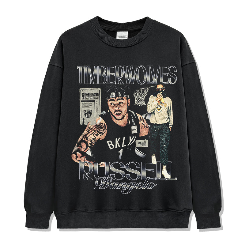 Dangelo Russell Sweatshirt NBA T-Shirts, Hoodie | CoreVibeTees.com (Image 1)