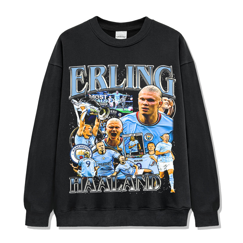 Erling Haaland Sweatshirt T-Shirts, Hoodie | CoreVibeTees.com (Image 1)