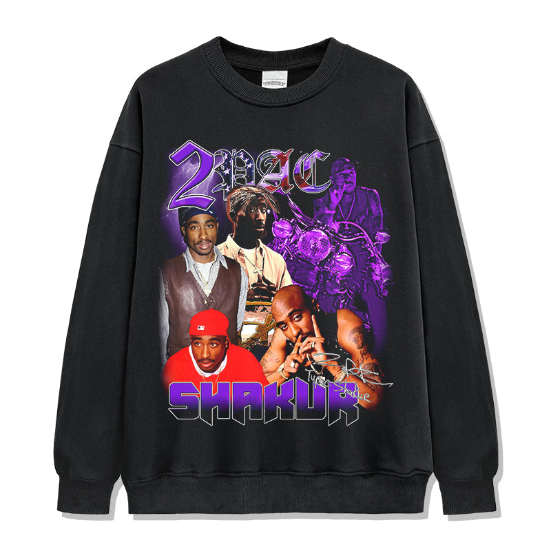 Tupac Shakur Sweatshirt Style018 T-Shirts, Hoodie | CoreVibeTees.com (Image 1)