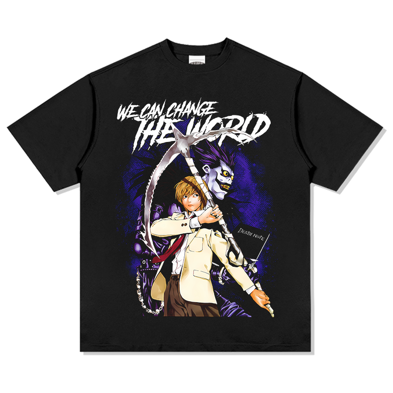 We Can Change The World Death Note "Anime" TEE Hoodie, Sweatshirt | CoreVibeTees.com (Image 1)
