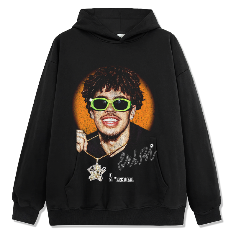 LaMelo Ball HOODIE NBA T-Shirts, Sweatshirt | CoreVibeTees.com (Image 1)