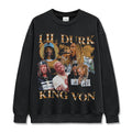 Lil Durk King Von Sweatshirt T-Shirts, Hoodie | CoreVibeTees.com (Image 1)