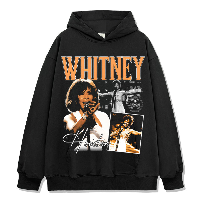 Whitney Houston Hoodie T-Shirts, Sweatshirt | CoreVibeTees.com (Image 1)
