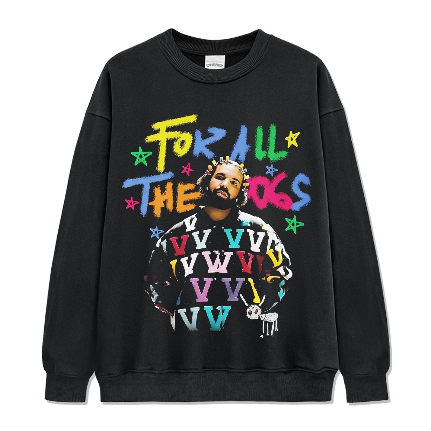 For All the Dogs By Drake Sweatshirt Style003 T-Shirts, Hoodie | CoreVibeTees.com (Image 1)